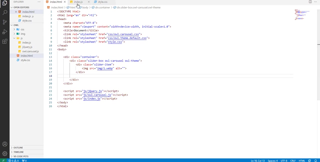 آموزش جامع و حرفه‌ای استفاده از اسلایدر اوول کاروسل