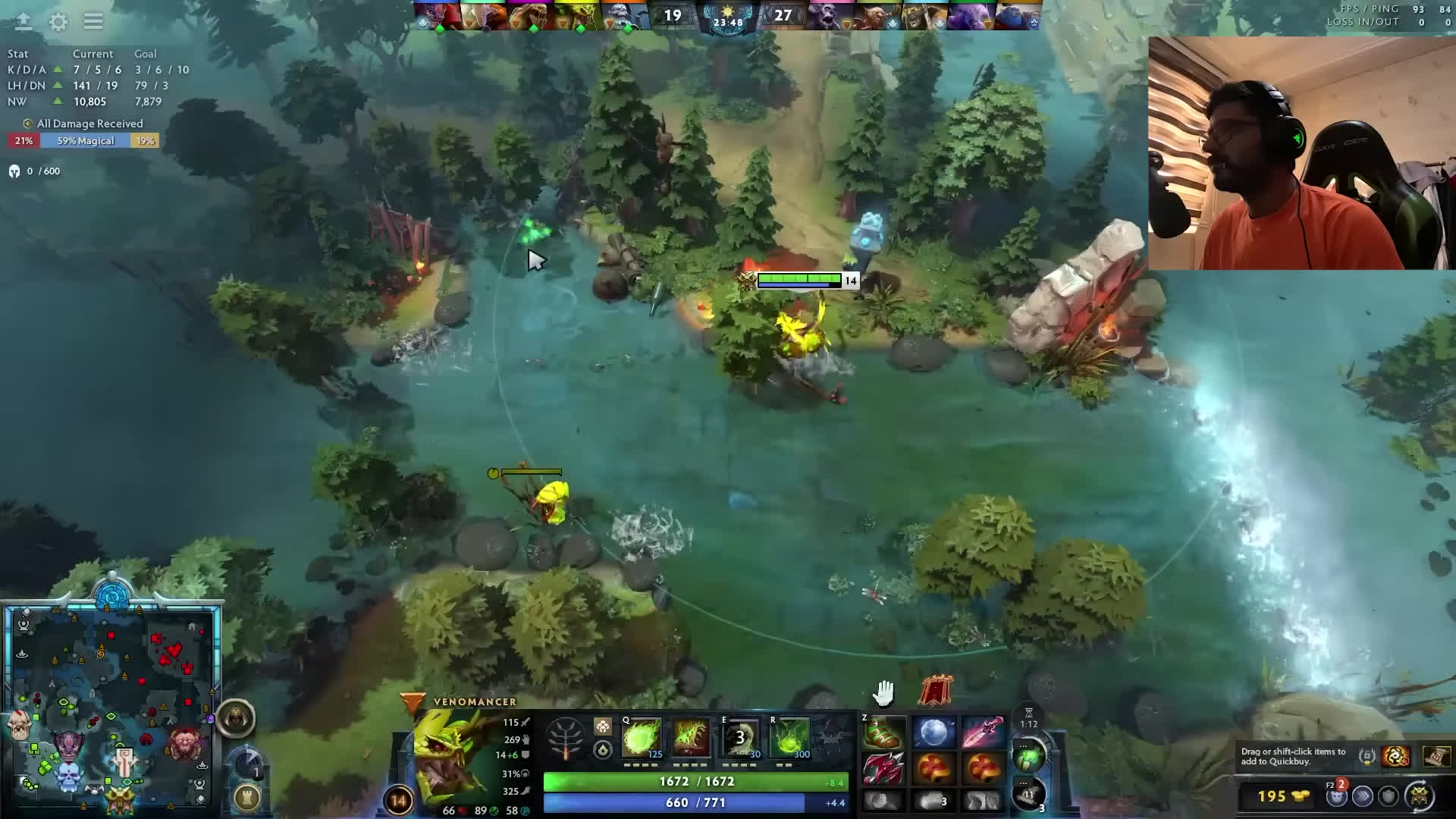 پوستر ونوم مید جدید دوتا2 venom mid dota2