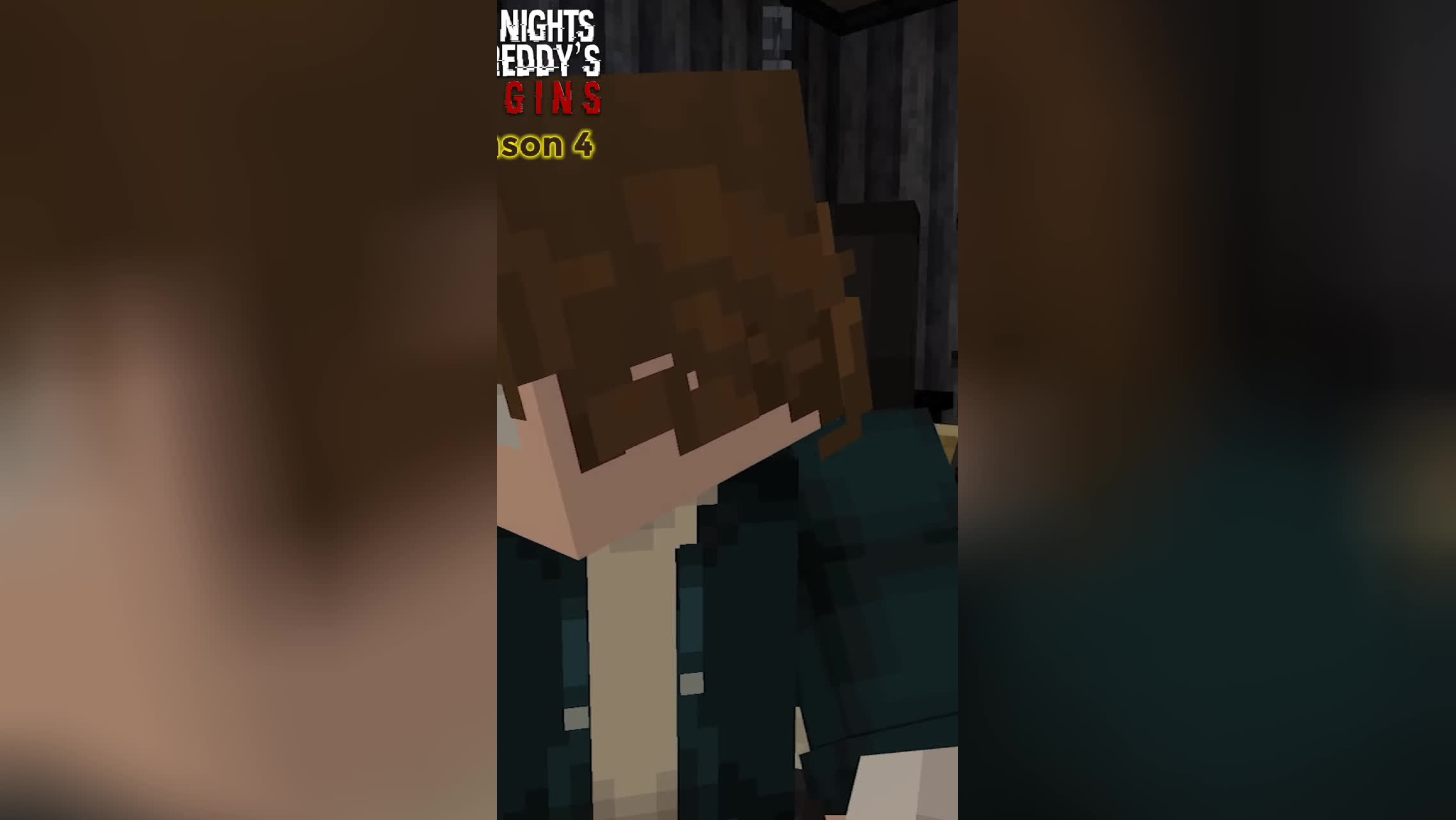 پوستر حقیقت نایتمر - FNAF Origins S4 EP6 minecraft fnaf