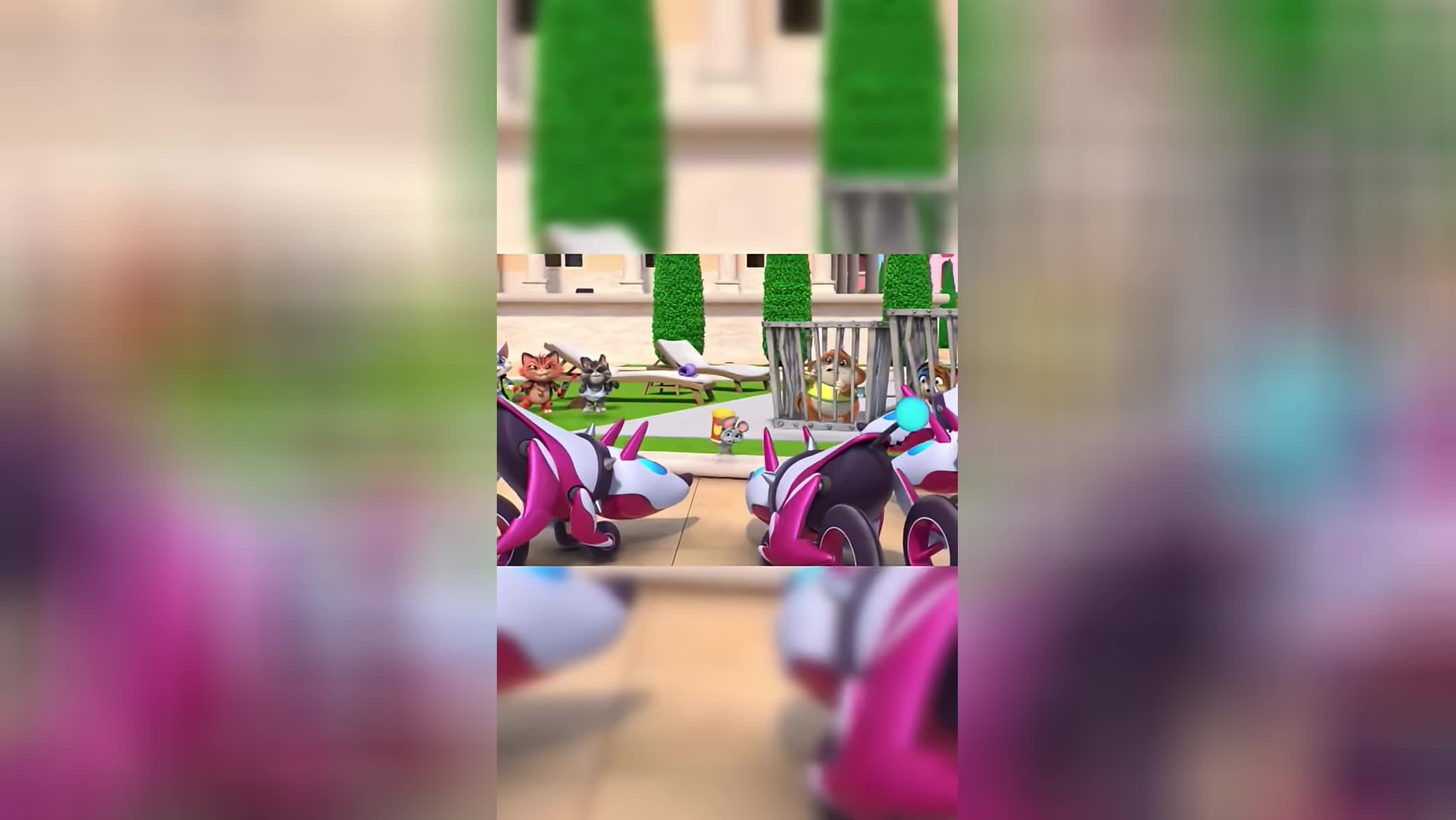 پوستر تپ تپ مهارت‌هایی دارد!🐭💥 کوتاه 44گربه 44 گربه‌ها