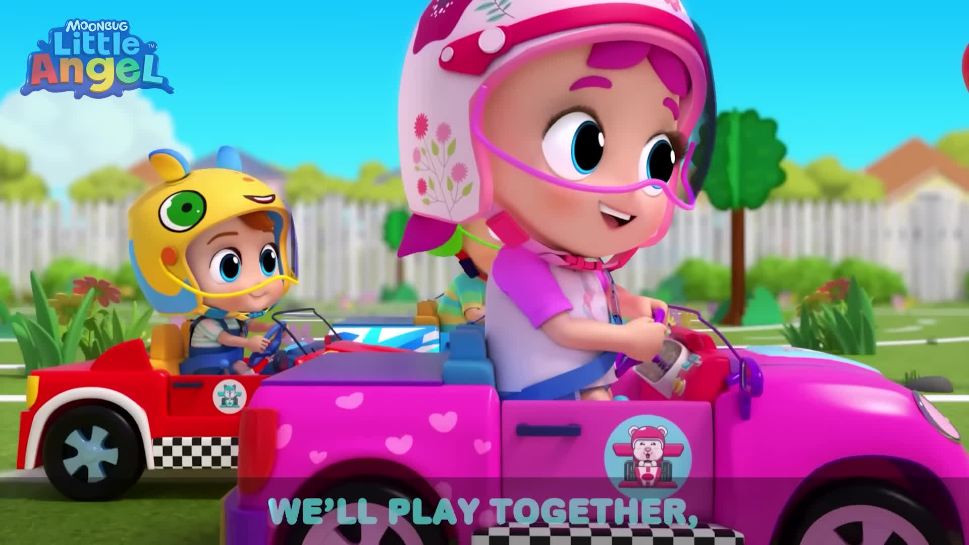 پوستر Let’s Learn Road Safety with Toy Cars! Little Angel Kids...