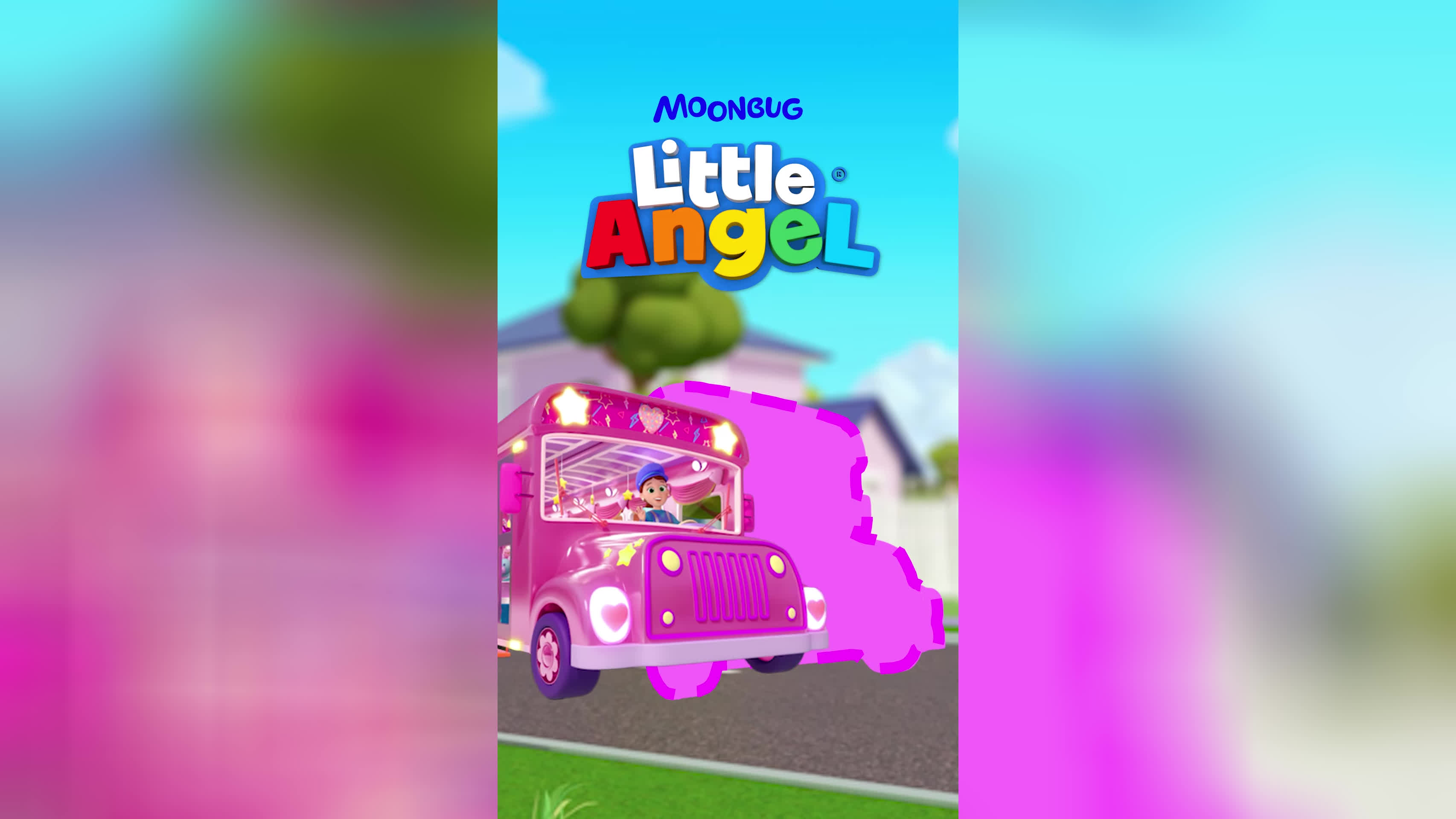 پوستر The Wheels On The Bus Game! 🚌 Little Angel Challenge...