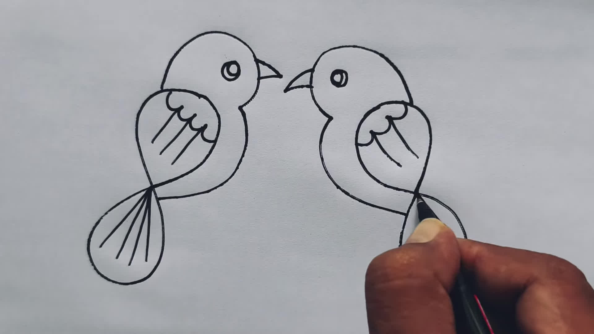 پوستر نقاشی یک پرنده‌ی جذاب با استفاده از عدد ۸۸ ترفند هنر...