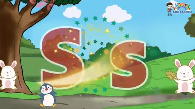 پوستر ترانه حرف Ss آموزش حرف Ss فونیکس خواندن برای کودکان