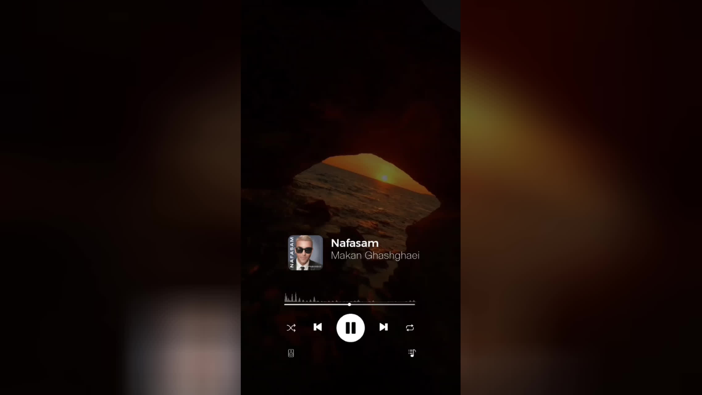 آهنگ جدید ماکان قشقایی به نام نفسم