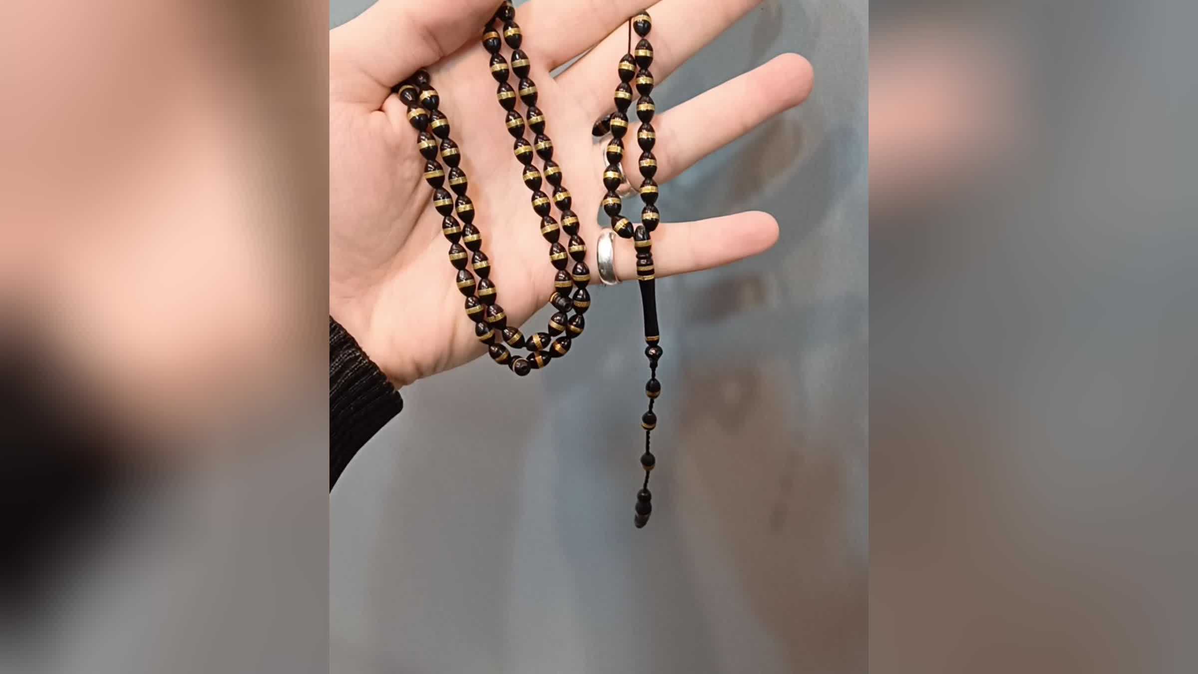 🌟🌟تسبیح 99دانه کشکول آلومینیوم کوب🌟🌟