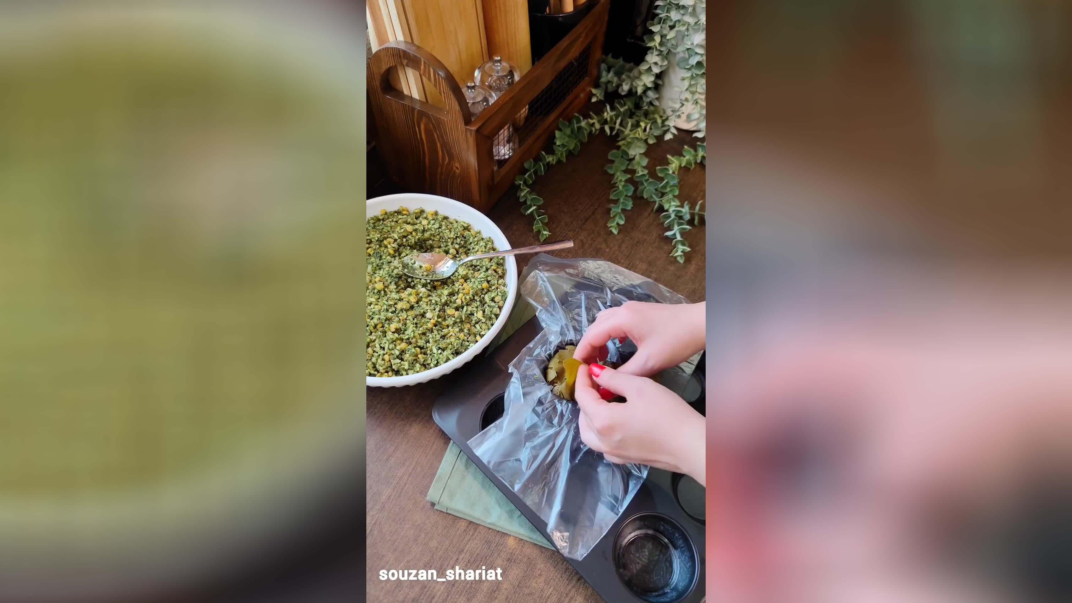 دلمه برگ مو😋