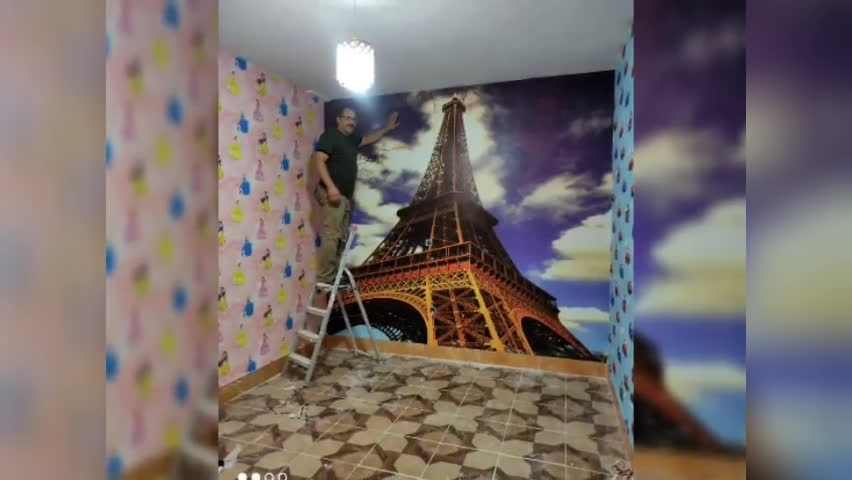 پوستر نصاب و تهیه کننده کاغذ دیواری و پارکت در استان کرمانشاه...